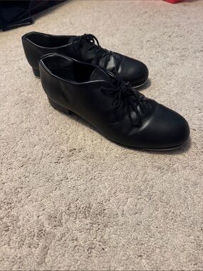 Capezio Men's Black Leather Tap Shoes -